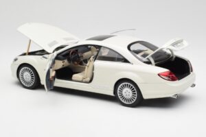 Mercedes CL500 C216 Calcit ホワイト AUTOart 1:18 B66962341 メタル - 画像 5/8