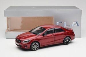 Mercedes CLA C117 Designo Patagonia レッド メタリック Norev 1:18 B66960131 メタル - 画像 8/8
