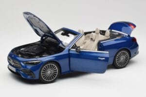 Mercedes CLE カブリオレ A236 ブルー Norev 1:18 B66960653 メタル - 画像 2/9