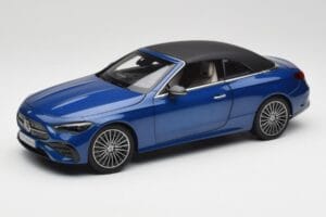 Mercedes CLE カブリオレ A236 ブルー Norev 1:18 B66960653 メタル - 画像 3/9