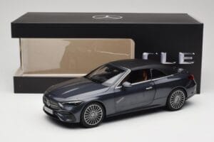 Mercedes CLE カブリオレ A236 ダークグレー Norev 1:18 B66960654 メタル - 画像 9/9