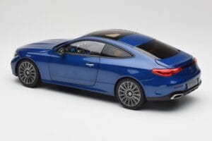 Mercedes CLE クーペ C236 ブルー Norev 1:18 B66960597 メタル - 画像 7/8