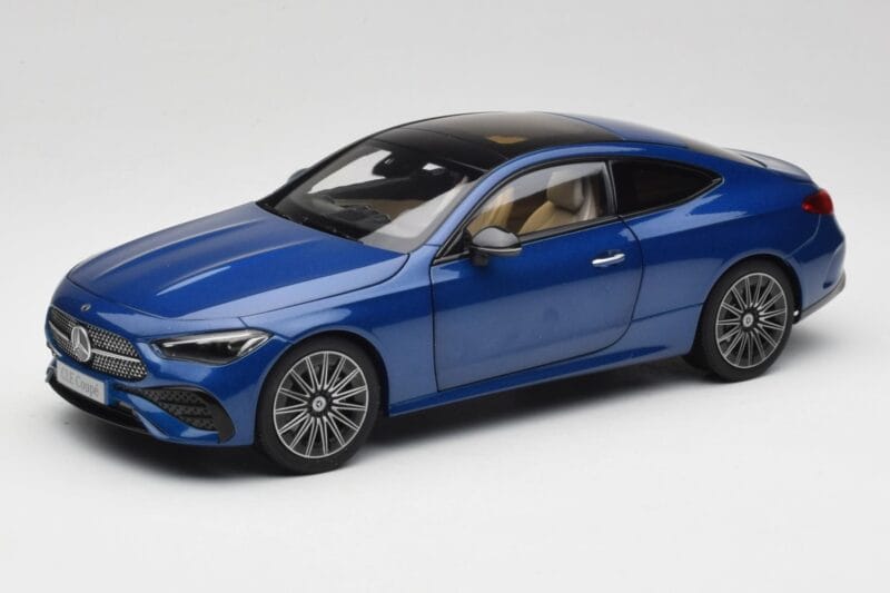 Mercedes CLE クーペ C236 ブルー Norev 1:18 B66960597 メタル