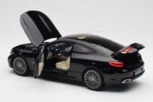 Mercedes CLE C236 Coupe オブシディアンブラック メタリック Norev 1:18 183937 メタル - 画像 5/8