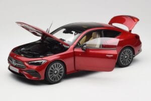 Mercedes CLE クーペ C236 レッド Norev 1:18 B66960596 メタル - 画像 2/8