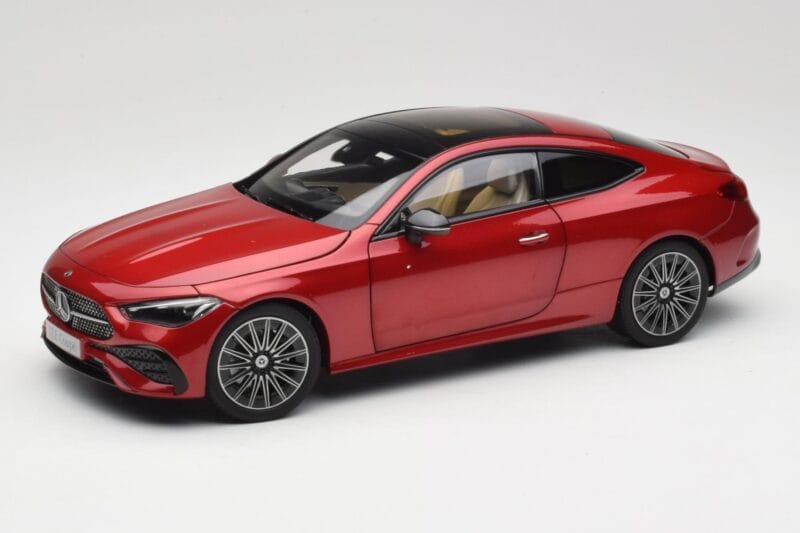 Mercedes CLE クーペ C236 レッド Norev 1:18 B66960596 メタル