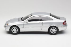 Mercedes CLK 500 C209 シルバー Kyosho 1:18 B66962144 メタル - 画像 4/8