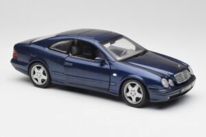 Mercedes CLK 55 AMG C209 ブルーメタリック Anson 1:18 30343 メタル - 画像 6/8