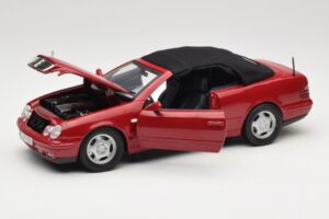 Mercedes CLK A208 カブリオレ レッド Anson 1:18 30338 メタル - 画像 2/8