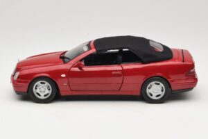Mercedes CLK A208 カブリオレ レッド Anson 1:18 30338 メタル - 画像 4/8