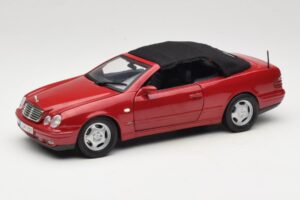 Mercedes CLK A208 カブリオレ レッド Anson 1:18 30338 メタル