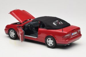 Mercedes CLK A208 カブリオレ レッド Anson 1:18 30338 メタル - 画像 5/8