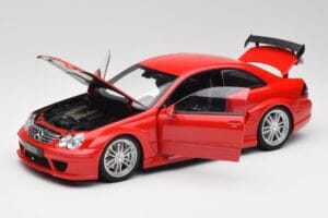 Mercedes CLK DTM AMG C209 マーズレッド Kyosho 1:18 08461R メタル - 画像 2/8