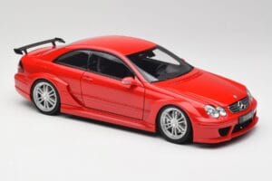 Mercedes CLK DTM AMG C209 マーズレッド Kyosho 1:18 08461R メタル - 画像 6/8