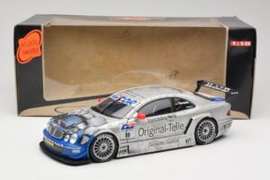 Mercedes CLK DTM #18 Persson Motorsport M. Tiemann DTM 2000 Maisto 1:18 538888 メタル - 画像 8/8