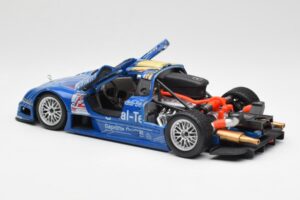 Mercedes CLK GTR #12 Original Teile FIA GT 1999 Maisto 1:18 56036 メタル - 画像 4/7
