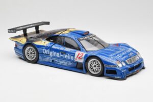 Mercedes CLK GTR #12 Original Teile FIA GT 1999 Maisto 1:18 56036 メタル - 画像 5/7