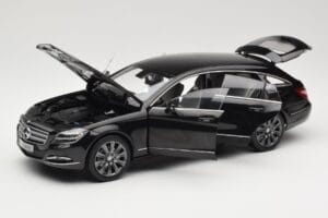 Mercedes CLS Shooting Brake X218 Obsidian Black Norev 1:18 B66960115 メタル - 画像 2/8