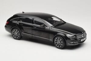 Mercedes CLS Shooting Brake X218 Obsidian Black Norev 1:18 B66960115 メタル - 画像 6/8