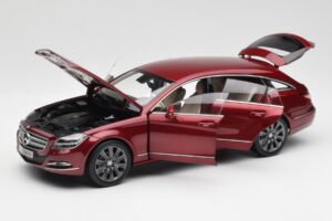 Mercedes CLS Shooting Brake X218 Thulite レッド Norev 1:18 B66960116 メタル - 画像 2/8