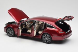 Mercedes CLS Shooting Brake X218 Thulite レッド Norev 1:18 B66960116 メタル - 画像 5/8