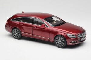 Mercedes CLS Shooting Brake X218 Thulite レッド Norev 1:18 B66960116 メタル - 画像 6/8
