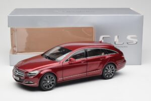 Mercedes CLS Shooting Brake X218 Thulite レッド Norev 1:18 B66960116 メタル - 画像 8/8