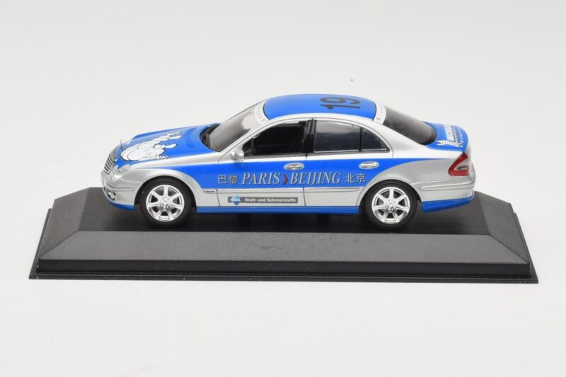 Mercedes E-Class W211 #19 Team Michelin Paris-Beijing 2006 Replacement Box Minichamps 1:43 B66962269-R メタル