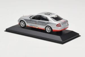 Mercedes E-Class W211 #7 Team AutoBild Paris-Beijing 2006 Replacement Box Minichamps 1:43 MB001 メタル - 画像 3/4