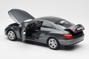 Mercedes E500 C207 クーペ テノリックグレー Norev 1:18 183540 メタル - 画像 5/8