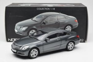 Mercedes E500 C207 クーペ テノリックグレー Norev 1:18 183540 メタル - 画像 8/8