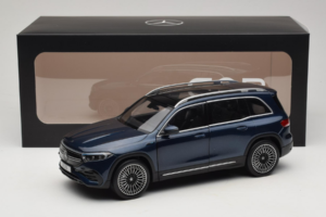 Mercedes EQB ブルー NZG 1:18 B66961280 メタル - 画像 8/8
