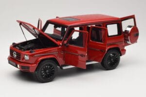 Mercedes G 500 W463 レッド Minichamps 1:18 110037101 メタル - 画像 2/8