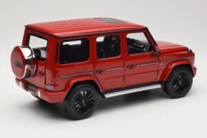 Mercedes G 500 W463 レッド Minichamps 1:18 110037101 メタル - 画像 3/8