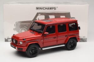 Mercedes G 500 W463 レッド Minichamps 1:18 110037101 メタル - 画像 8/8