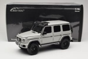 Mercedes G 63 AMG 4x4 Squared Arabian Grey Almost Real 1:18 820829 メタル - 画像 8/8