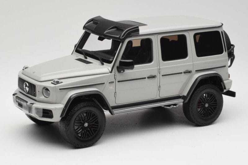 Mercedes G 63 AMG 4x4 Squared Arabian Grey Almost Real 1:18 820829 メタル