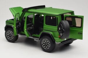 Mercedes G 63 AMG 4x4 Squared Green Hell Magno Almost Real 1:18 820821 メタル - 画像 5/8