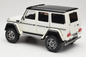 Mercedes G 63 AMG 4x4 Squared Polar White Almost Real 1:18 820203 メタル - 画像 7/8