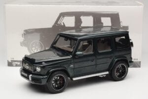 Mercedes G 63 AMG W463 Green Metallic Minichamps 1:18 110037066 メタル - 画像 8/8