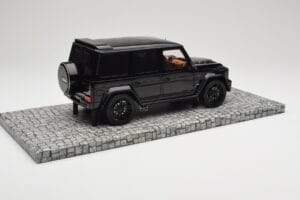 Mercedes Brabus 850 6.0 Widestar G63 W463 Obsidian Black Metallic Minichamps 1:18 107032400 メタル - 画像 2/6