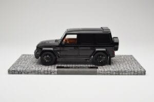 Mercedes Brabus 850 6.0 Widestar G63 W463 Obsidian Black Metallic Minichamps 1:18 107032400 メタル - 画像 3/6