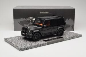 Mercedes Brabus 850 6.0 Widestar G63 W463 Obsidian Black Metallic Minichamps 1:18 107032400 メタル - 画像 6/6