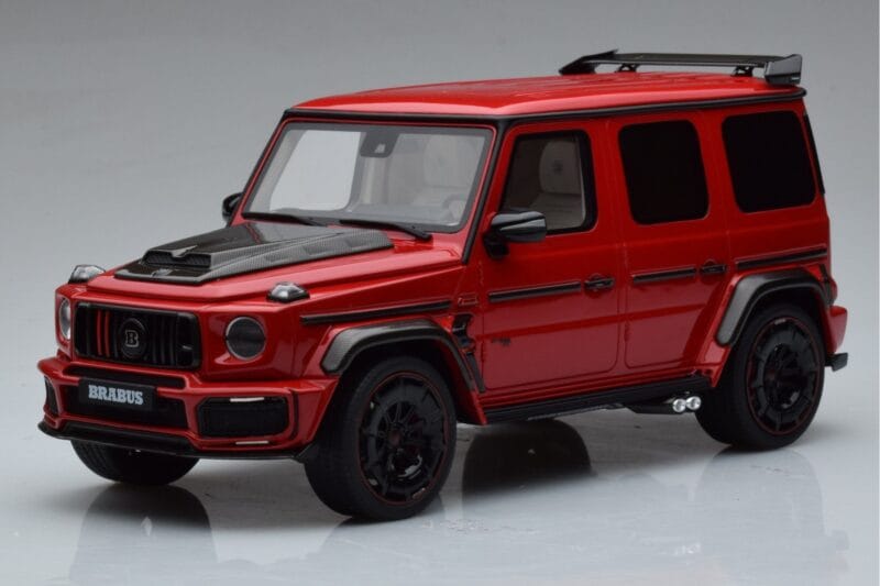Mercedes G-Class W464 Brabus G900 Rocket Jupiter Red GT Spirit 1:18 GT897 レジン