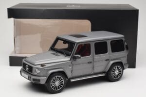 Mercedes G-Class G500 W463A Designo Platinum Magno Minichamps 1:18 B66960811 メタル - 画像 8/8
