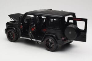 Mercedes G-Class G63 AMG W463A Matt Black Minichamps 1:18 110037064 メタル - 画像 5/8