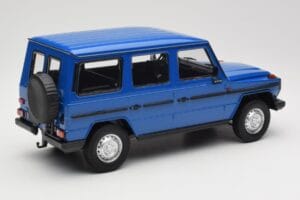 Mercedes G-Class W460 LWB ダークブルー Minichamps 1:18 155038100 メタル - 画像 2/6