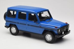 Mercedes G-Class W460 LWB ダークブルー Minichamps 1:18 155038100 メタル - 画像 4/6