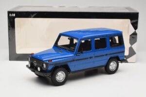 Mercedes G-Class W460 LWB ダークブルー Minichamps 1:18 155038100 メタル - 画像 6/6
