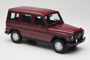 Mercedes G-Class W460 LWB ダークレッド Minichamps 1:18 155038102 メタル - 画像 4/6